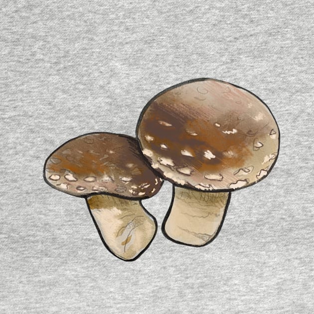 Shitake Mushrooms by shehitsback